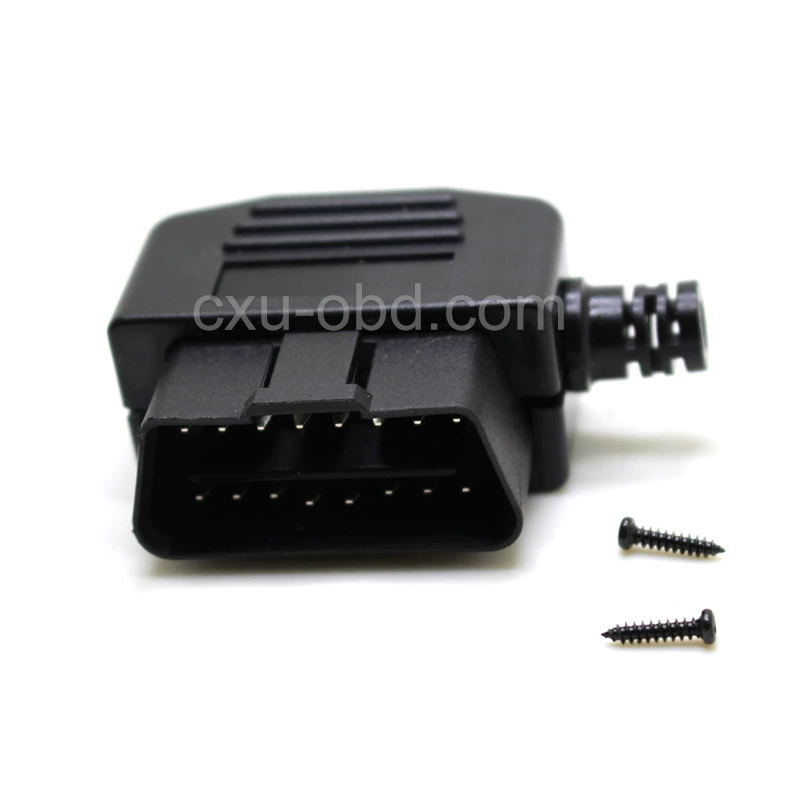 Автомобильный мотор головки OBD2 разъем штекер корпус проволочной карты винт OBD штекер J1962M