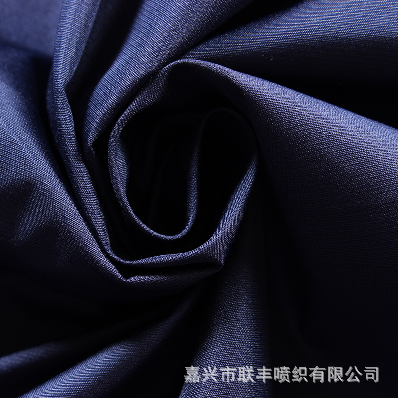 吴江盛泽供应240T横条春亚纺PU涂层 夹克棉衣羽绒服校服面料