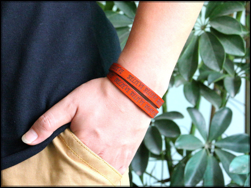 Leather Bracelets For Men And Women display picture 6