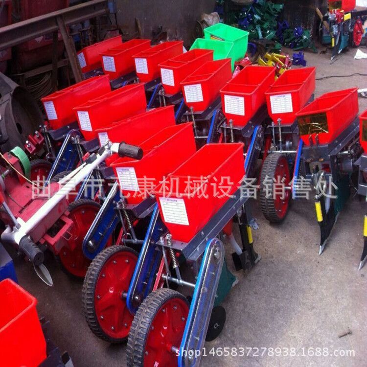 供应手扶汽油播种机 元康可调株距播种机