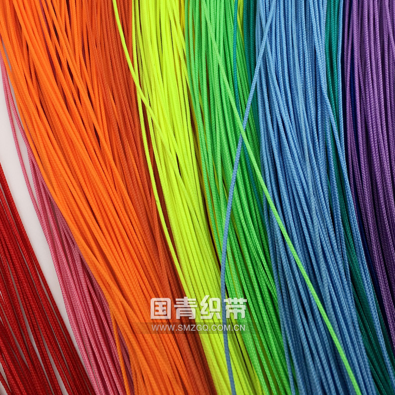 织带厂家直销 尼龙绳吊牌绳 0.7mm 拉线 本白色可染 高品质耐用