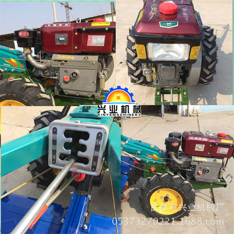 小型柴油水冷手扶拖拉机 101柴油犁地机