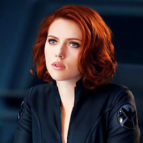 Captain America League of Legends Black Widow Scarlett cosplay wig stage festival performance wig