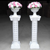 Wedding props Roman Pillar Road Guide New Flower Baskets Flower Silk Flower Wedding Products Wedding Flower Pillar Guide
