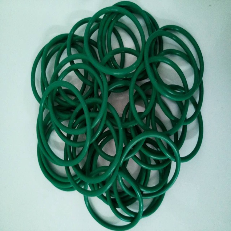 工厂直供高质量绿色密封圈丁晴橡胶垫圈耐油橡胶O型圈氟胶圈