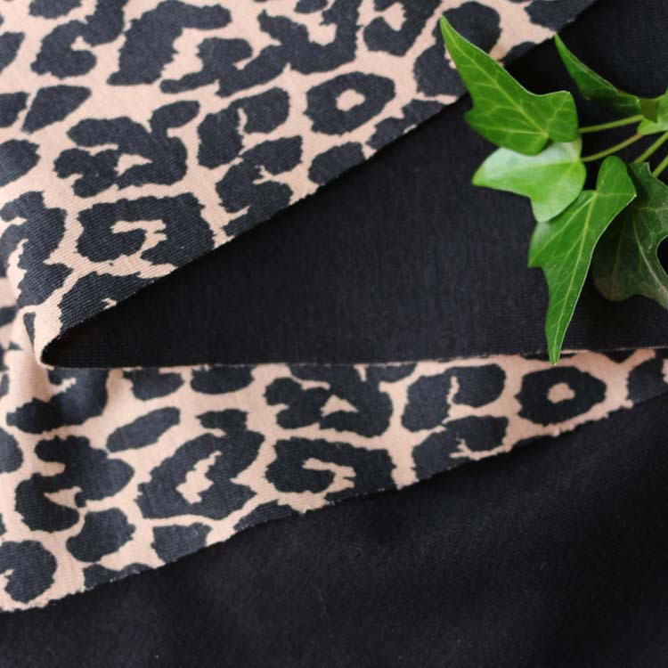 TPU防水功能性服装面料贴合汗布双面豹纹针织面料【厂家加工】