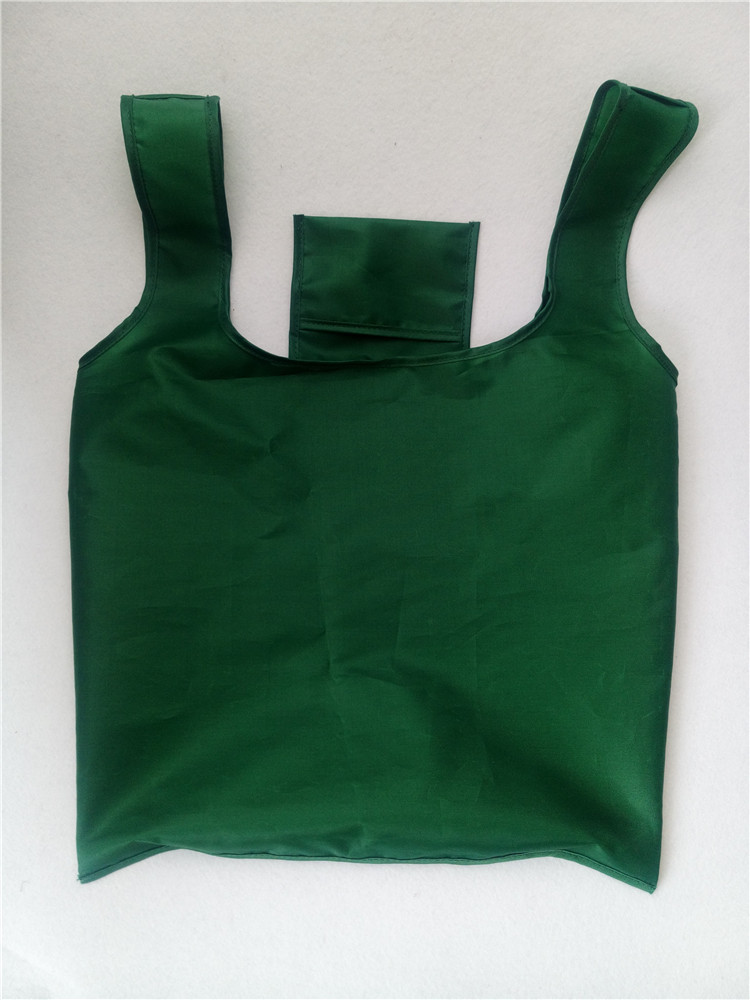 厂家定制210D涤纶购物袋 环保折叠涤纶手提袋 可定制Logo 环保袋