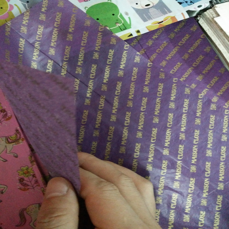 印刷拷贝纸 棉纸 薄页纸 包装纸 雪梨纸 tissuepaper17克厂家供货