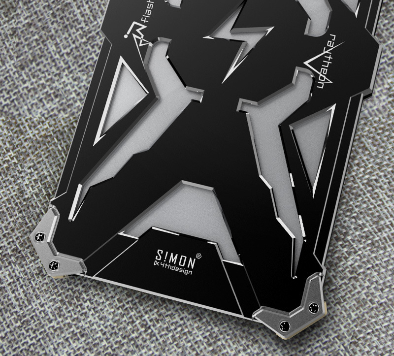 SIMON THOR Aviation Aluminum Alloy Shockproof Armor Metal Case Cover for Samsung Galaxy A7 (2016) A7100 A7108