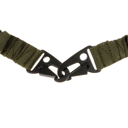 Outdoor equipment military fans multi-functional two-point mission gun rope CS tactical strap lanyard cross-body nylon lanyard