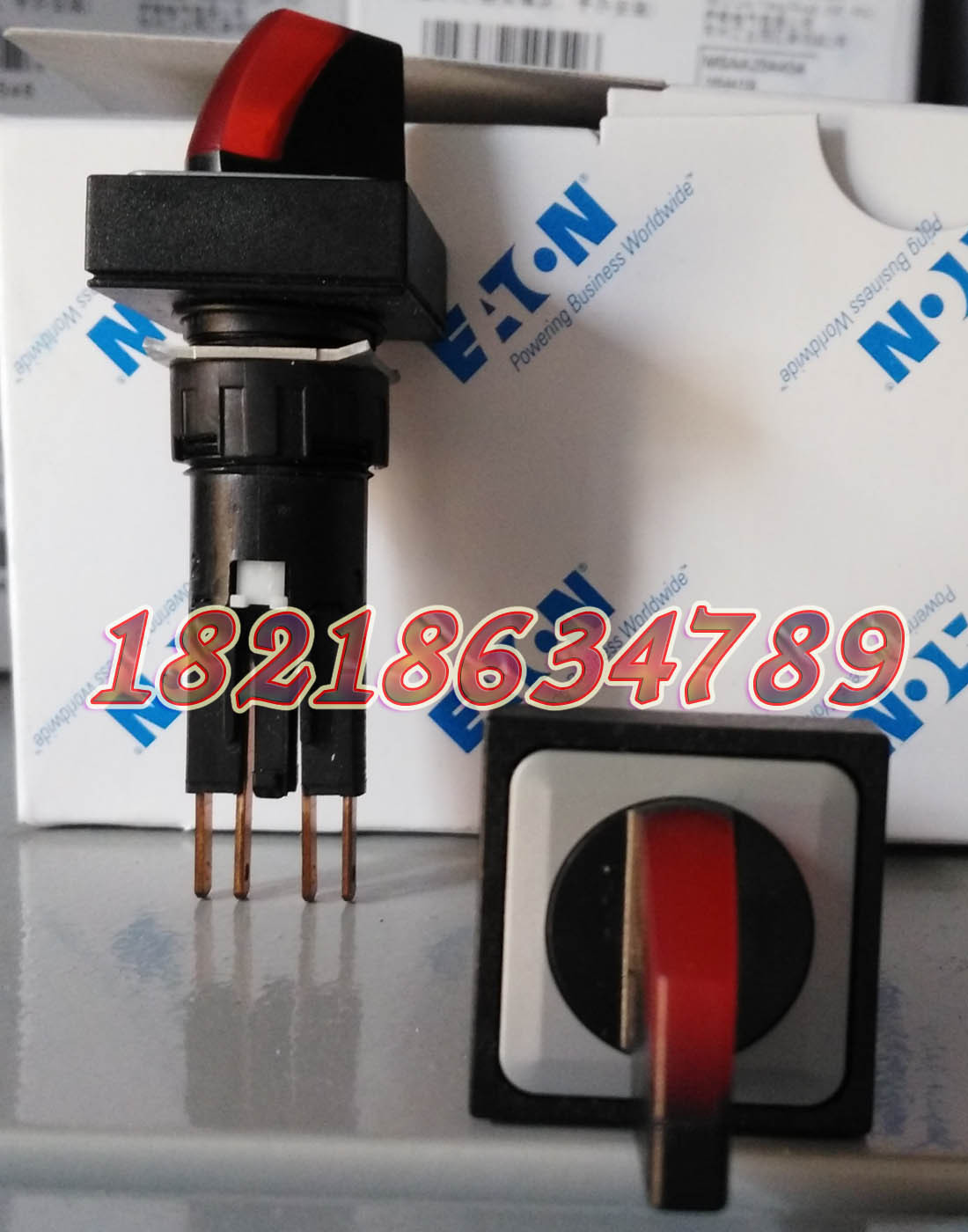 EATON MOELLER Q25LWK1-RT/WB穆勒25x25 二位选择开关头