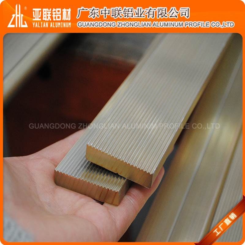 铝型材厂长期供应实心铝条型材 可开模定制铝合金防滑扁条