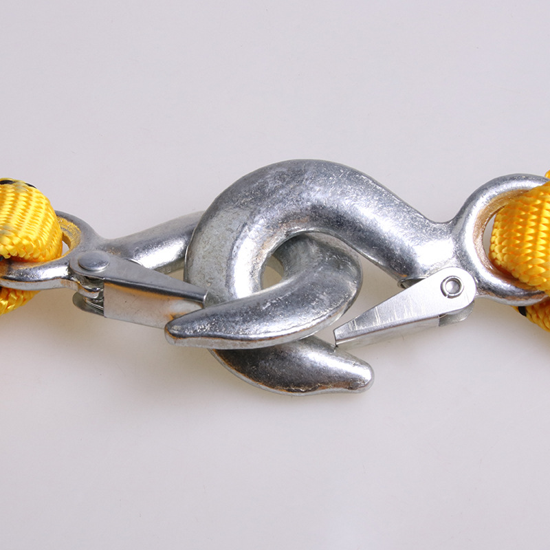 4M5T 雙層強力拖車繩 拖車帶 強力尼龍編織帶牽引繩