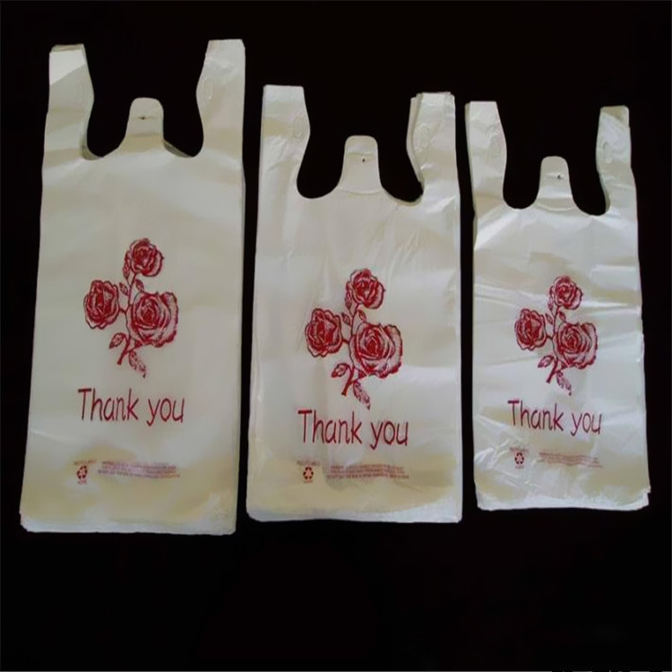 Plastic vest bag supermarket portable PE plastic bag children's wear…