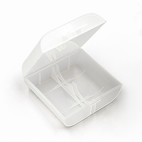 No. 1 and No. 2 battery box C/D type battery plastic storage box can hold 2 No. 1 or No. 2 batteries at a time