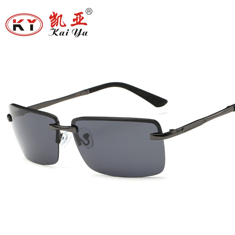 凯亚新款男士偏光太阳镜批发司机镜潮流墨镜彩膜方框眼镜3053钓鱼