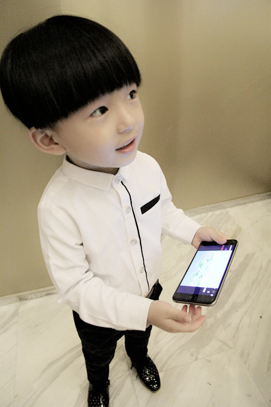 Chemise garcon à manche longue - Ref 2079505 Image 12