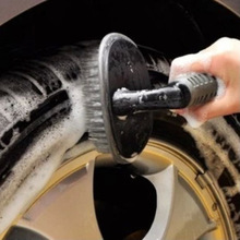 洗车工具 t型轮胎刷 T字汽车刷 短柄轮毂 刷轮胎 清洁刷 毛刷子