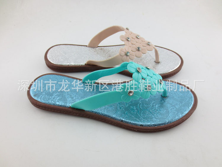 2016夏季新款拖鞋女 休閒耐磨人字拖 女士沙灘拖鞋廠傢直銷批發