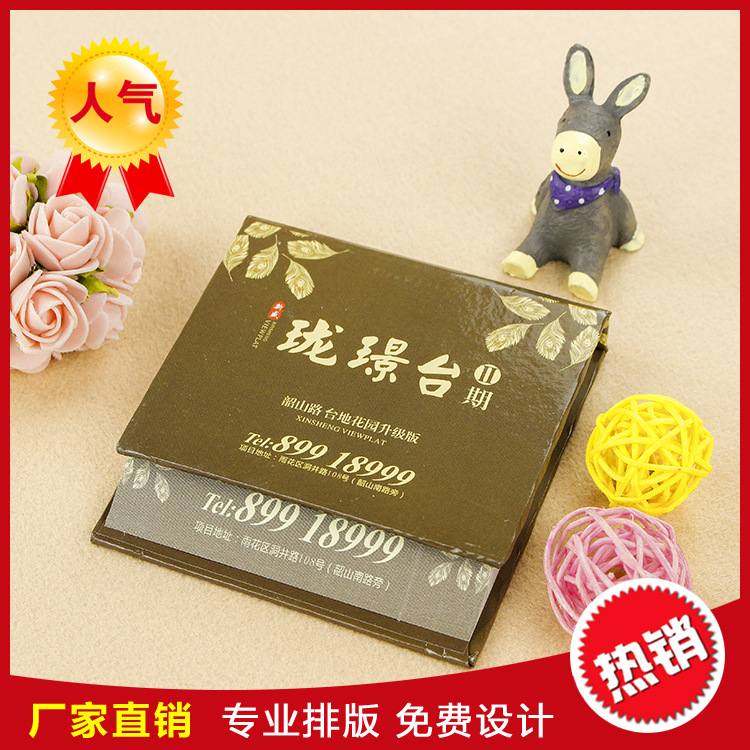 Manufactor Direct selling Customized Scratch Pad Special-shaped notebook Inclined plane Scratch Pad Notepad