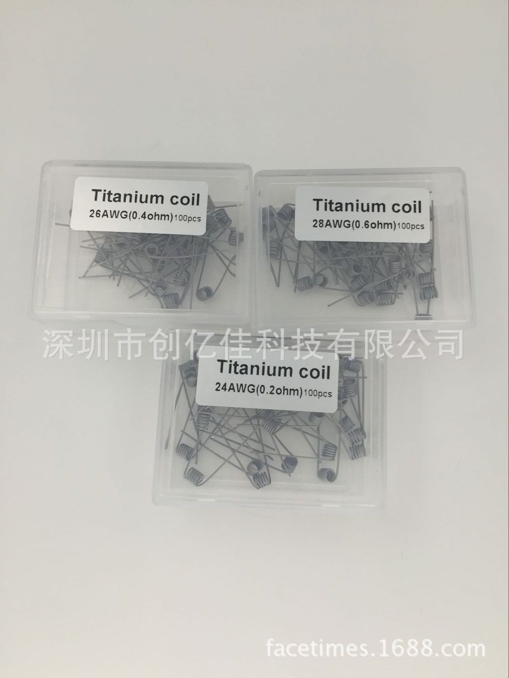 钛丝发热丝TA1单个成品，温控钛丝发热丝成品