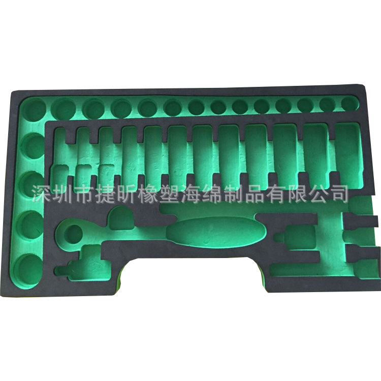 专业EVA雕刻包装内托包装泡棉深度加工减震内衬