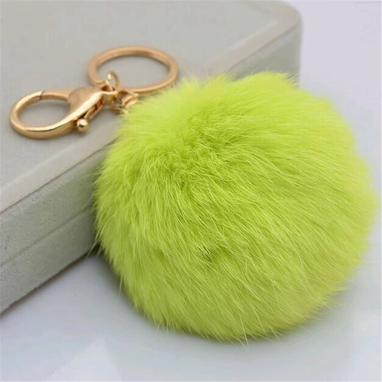 Металлический пуховый шар, модный подвес, брелок, Aliexpress, handmade, 8см