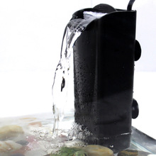 宝杰乌龟缸过滤器低水位壁挂式浅水过滤泵水族箱净水器批发