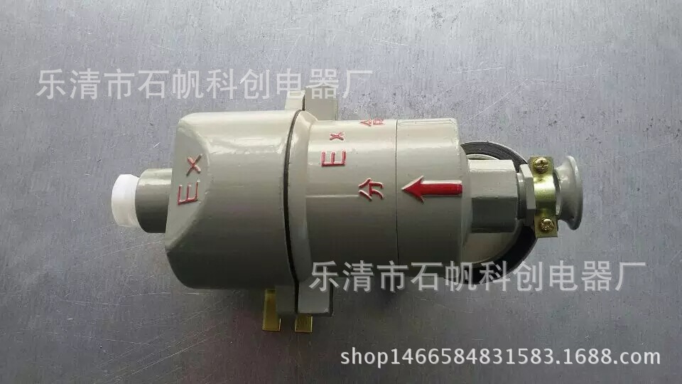 AC-16Z防爆插销(ⅡB ⅡC) BCX53 BJF 电连接器 JLTYB 极数3P+N