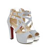 Sandals high heels, European style, plus size