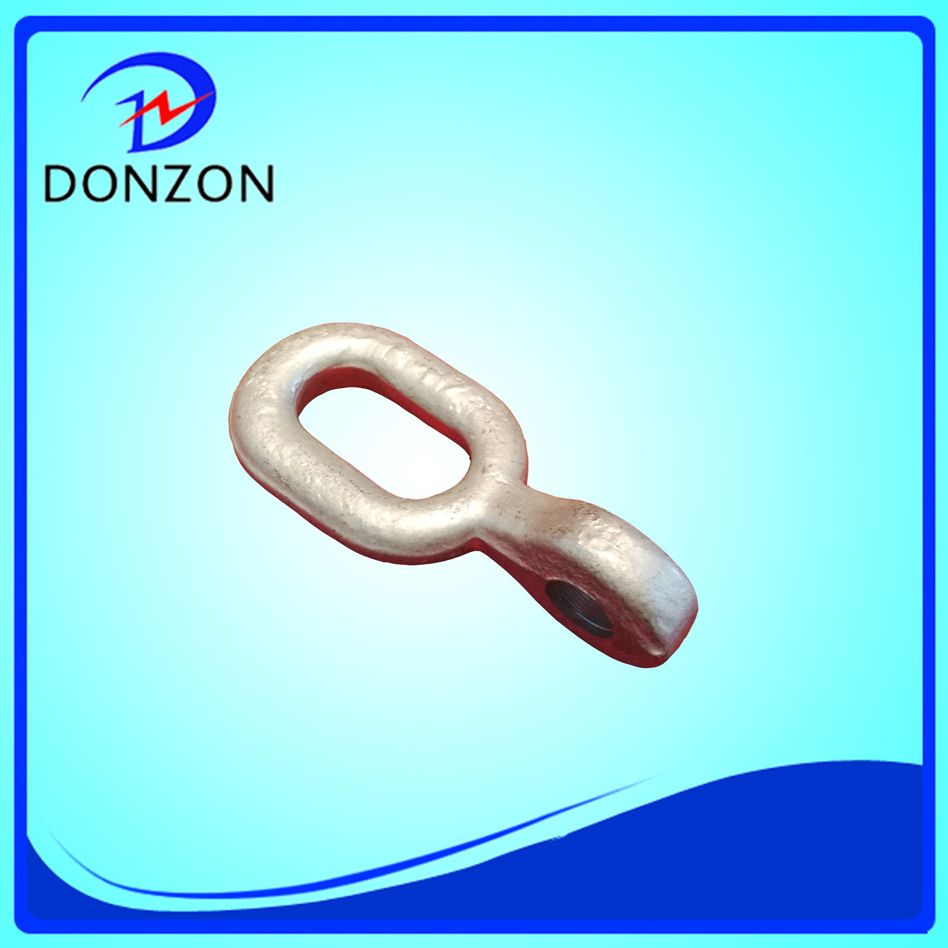 东众：电力金具 出口型线路铁件 U型挂环 U-25 U型连接环 悬垂