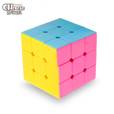 Trẻ em của đồ chơi giáo dục sáng tạo thứ ba-thứ tự của Rubik Cube 5.7 CM cá nhân bọc Stereoscopic loạt các màu sắc thực tế khối bán buôn