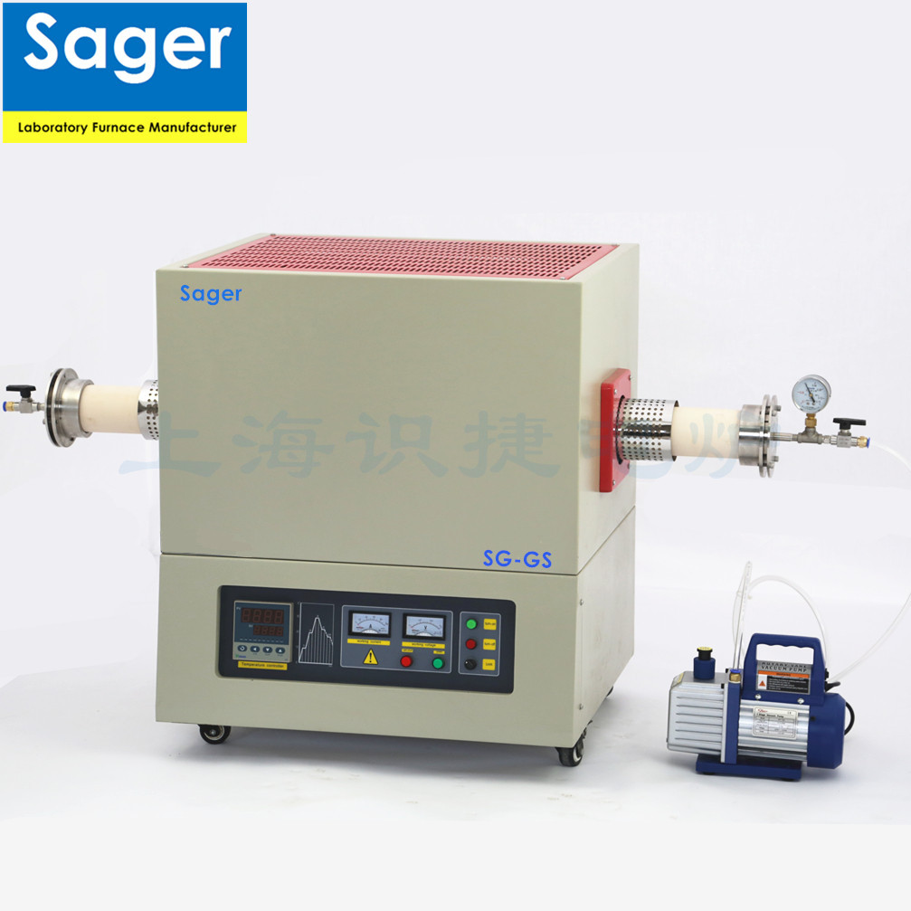 厂家1200度1400度1700度真空管式炉 气氛保护 真空烧结炉
