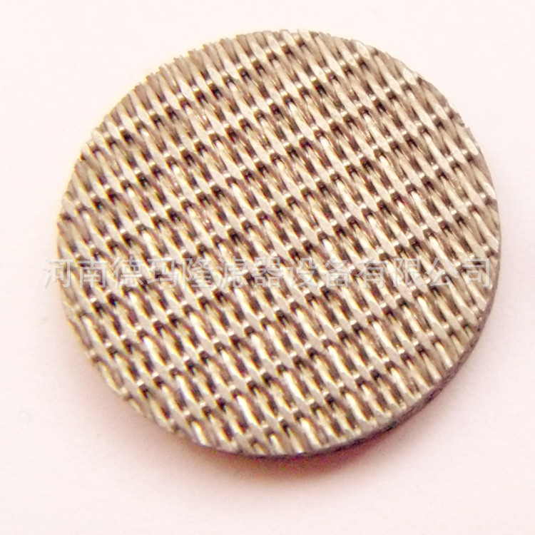 厂家供应SUS316L单面护网烧结毡滤芯耐高温高精度除杂质滤芯