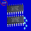 BS720S SOP16 dual magnetic trail 9.9x3.9mm magnetic card decoding chip vikintek