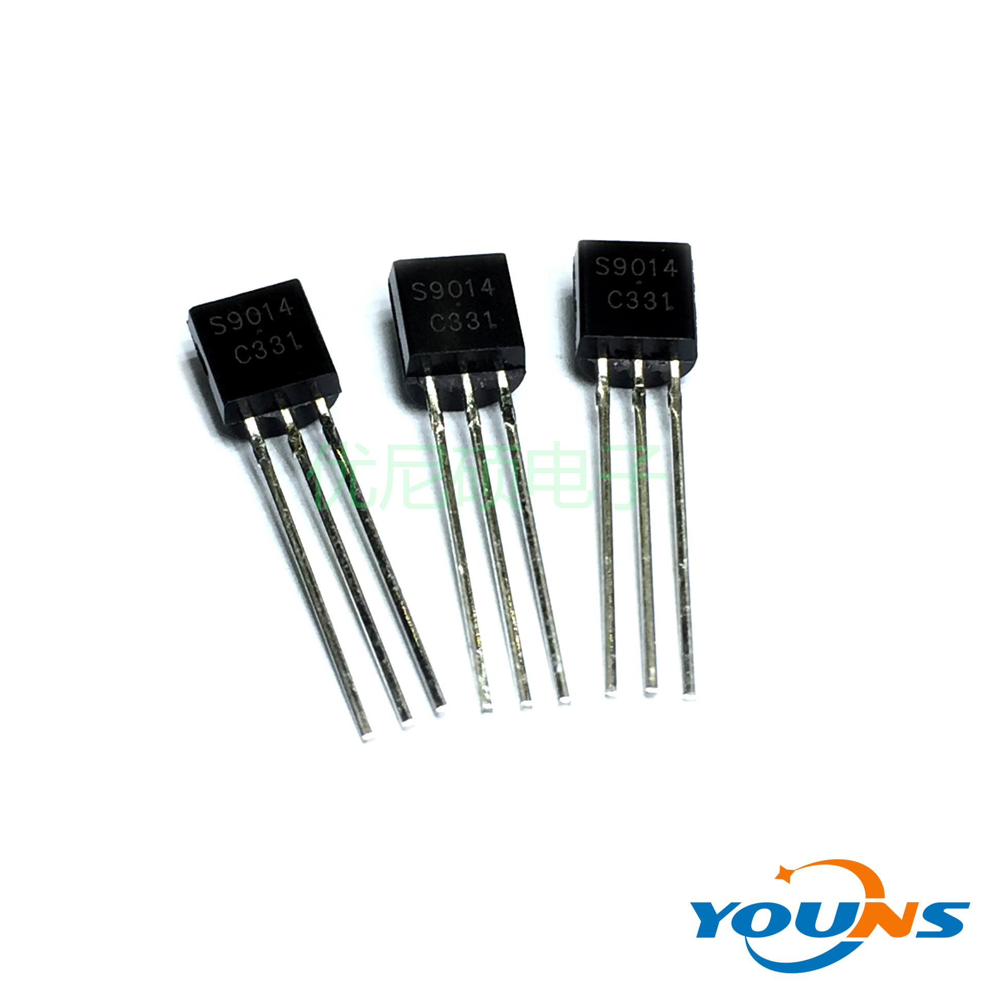 原装长电 直插三极管 S9014 TO-92铜脚 NPN小功率三极管 确保原装