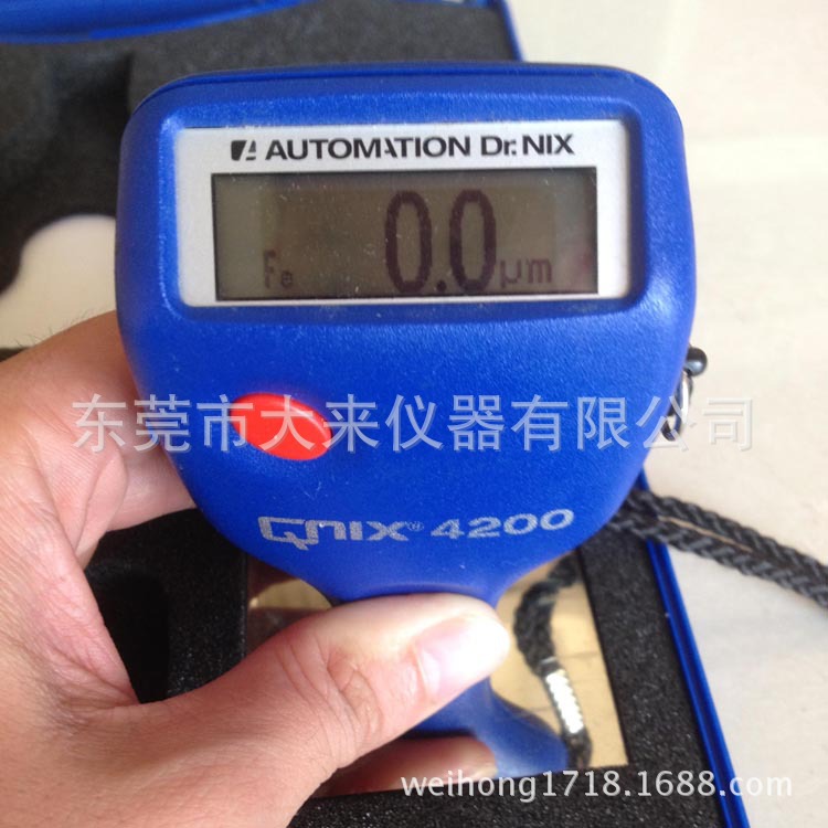 德国尼克斯4200涂层测厚仪铁基单用型漆膜膜厚计干膜厚度测试仪