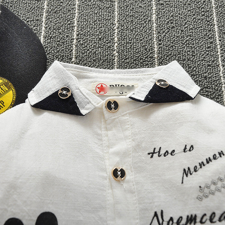 Chemise garcon à manche longue - Ref 2075820 Image 19