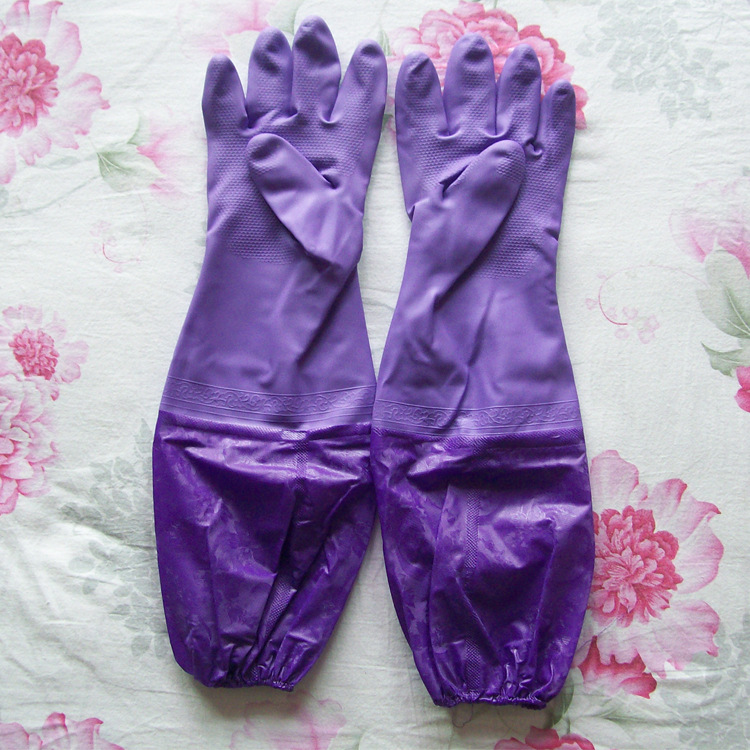 乳胶手套_清洁家务手套 洗衣服防水胶批发