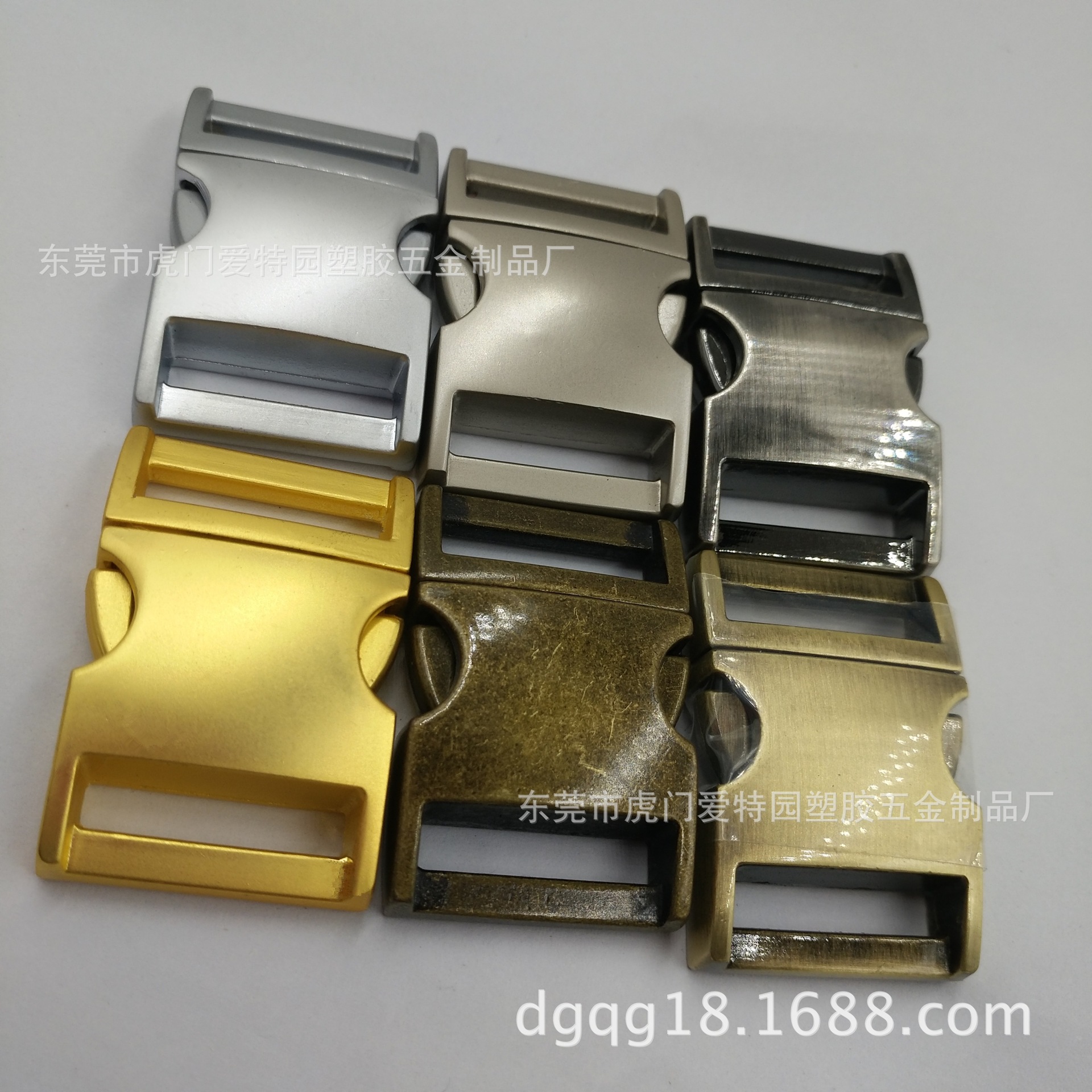 锌合金插扣  五金箱包配件 金属扣具 合金插扣  银色金色大量现货