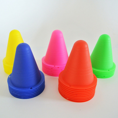 厂家直销 五彩轮滑路障   旱冰鞋 小路桩 溜冰桩 赠品 量大从优|ru