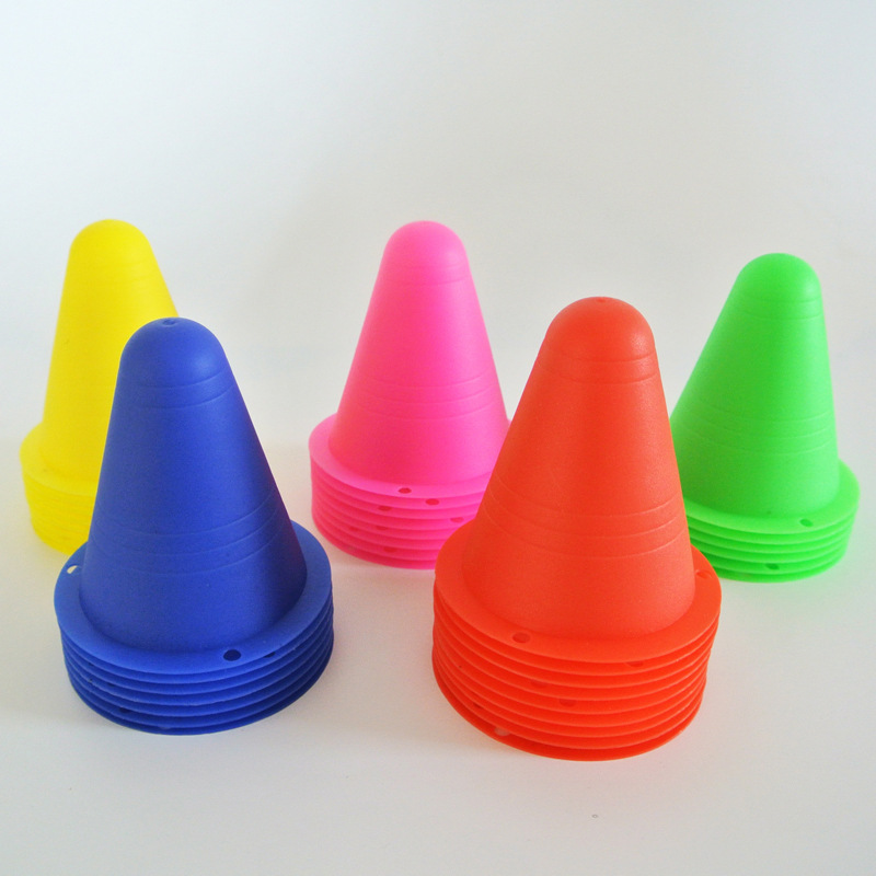 厂家直销 五彩轮滑路障   旱冰鞋 小路桩 溜冰桩 赠品 量大从优|ru