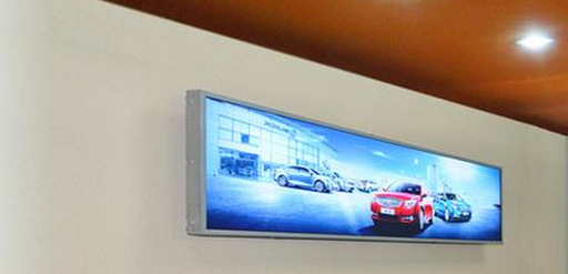 32寸1/3切割28寸货架展示条形屏 商场专卖店广告显示屏条屏广告机