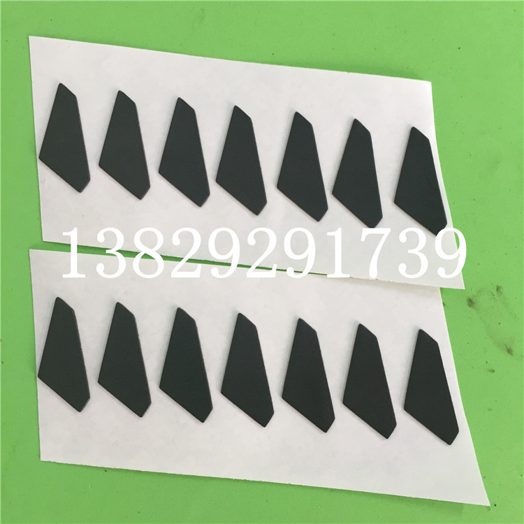 厂家直销黑色雾面硅胶垫防滑防震防撞防水防油耐磨耐温