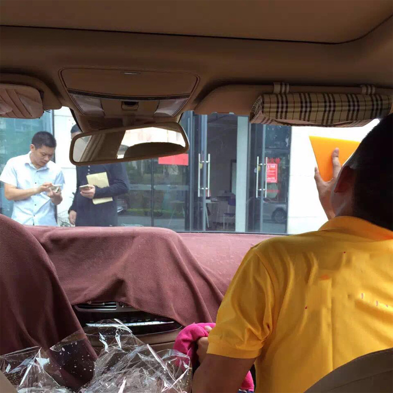 Car film car film a car glass insulation film of various quality colors factory straight hair rich convergence by people