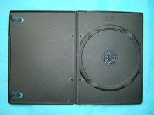 dvd盒dvd盒子dvd case 7MM 单面黑色