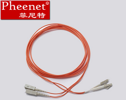 LC-SC 3米多模光纤跳线双芯尾纤电信级