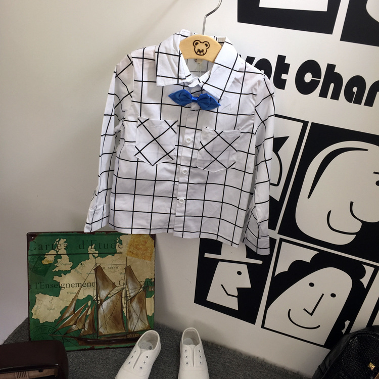 Chemise garcon à manche longue - Ref 2079103 Image 5