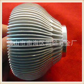 高品质LED球泡灯铝合金外壳 草坪灯铝制品定做  铝太阳花散热器
