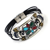 Ethnic retro accessory, woven universal bracelet, boho style, ethnic style